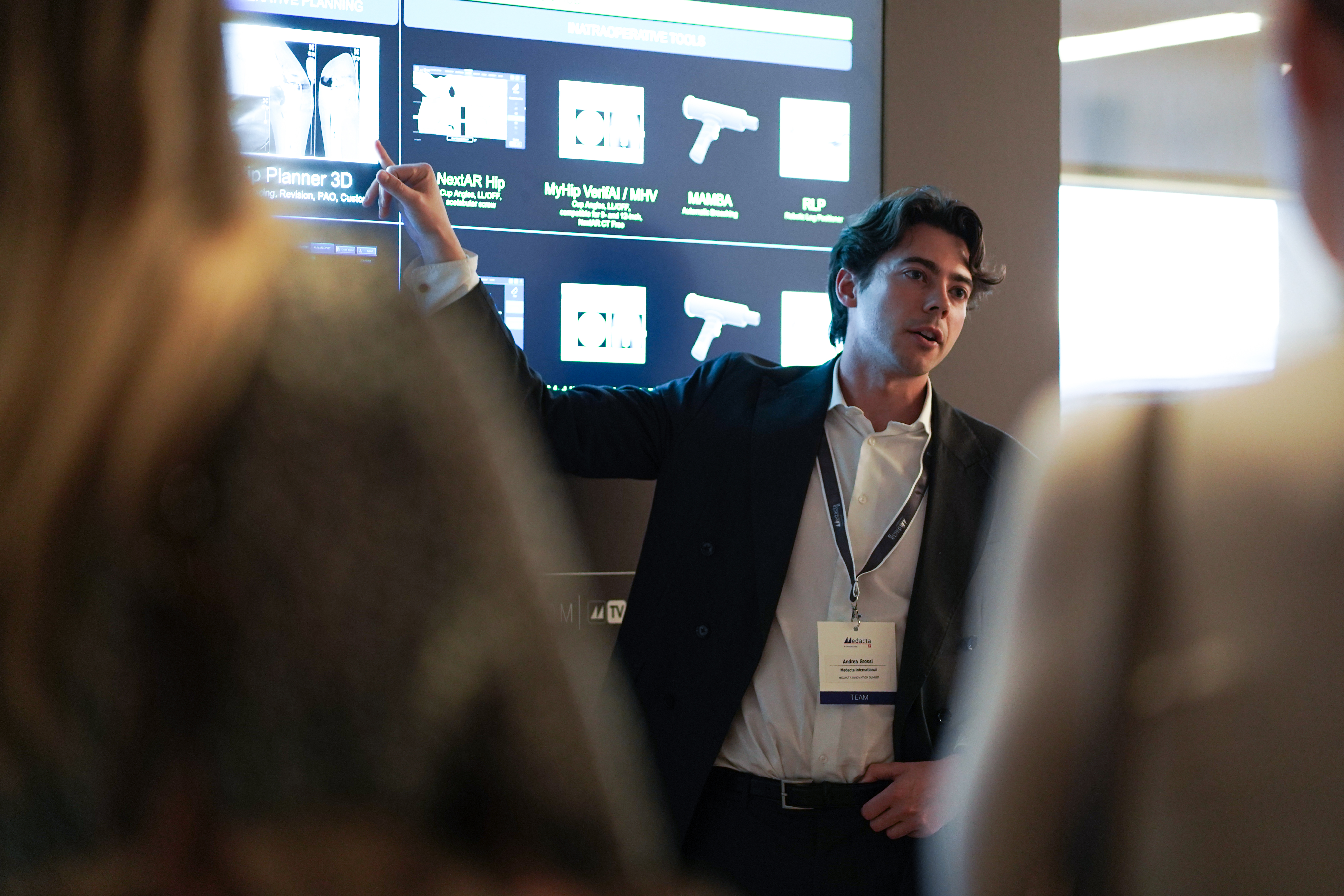 Andrea at work — Medacta International